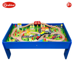 Wooden train game